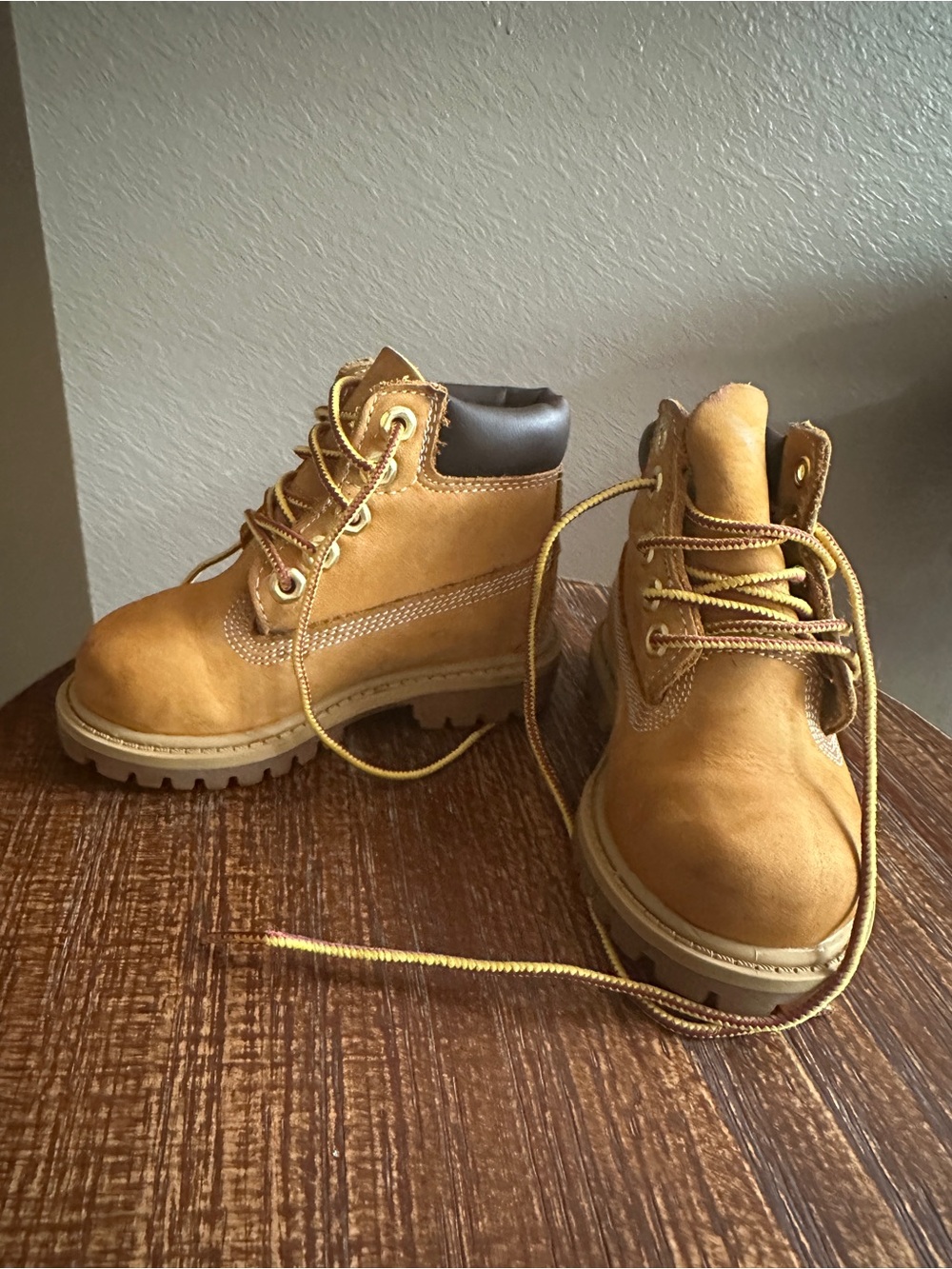 Timberland Wheat/Tan Kids Work Boots